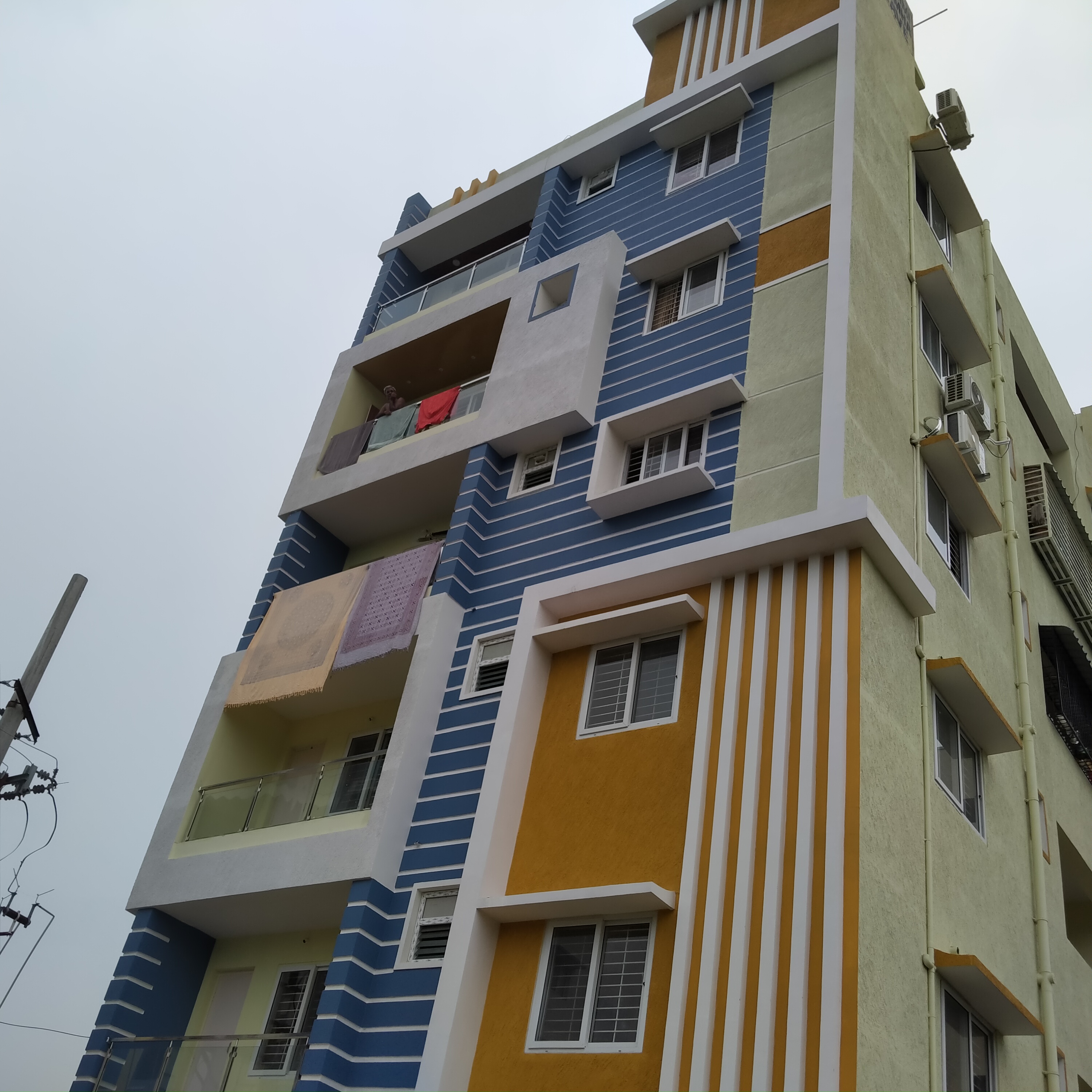 2 BHK East Facing Apartment is available for Sale at Madhruwavada near Gayathri colleage, Vizag