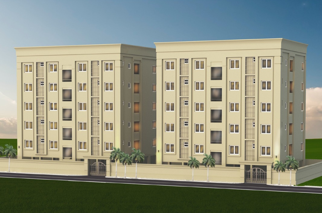 3 BHK East Facing Apartment is available for Sale at Vidya Nagar Colony, Tirupati