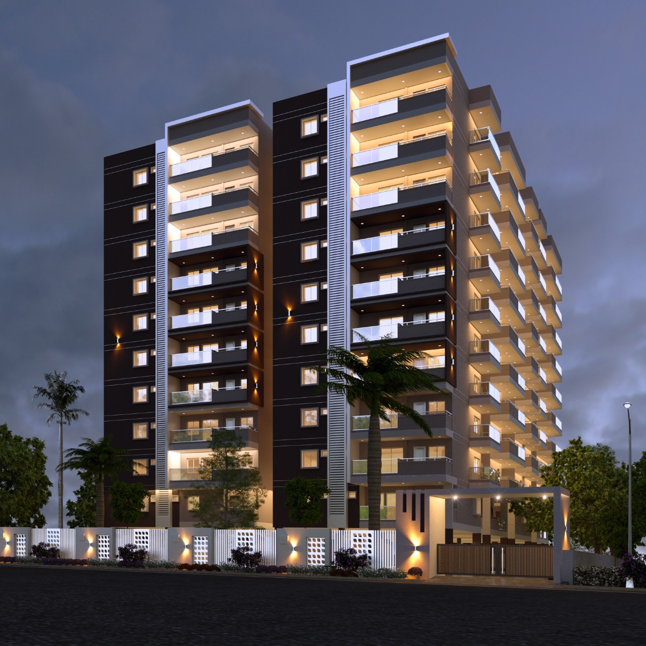 2 BHK East Facing Apartment is available for Sale at Kaakatiya Premium 2 & 3 BHK Apartments in Velimala, Hyderabad