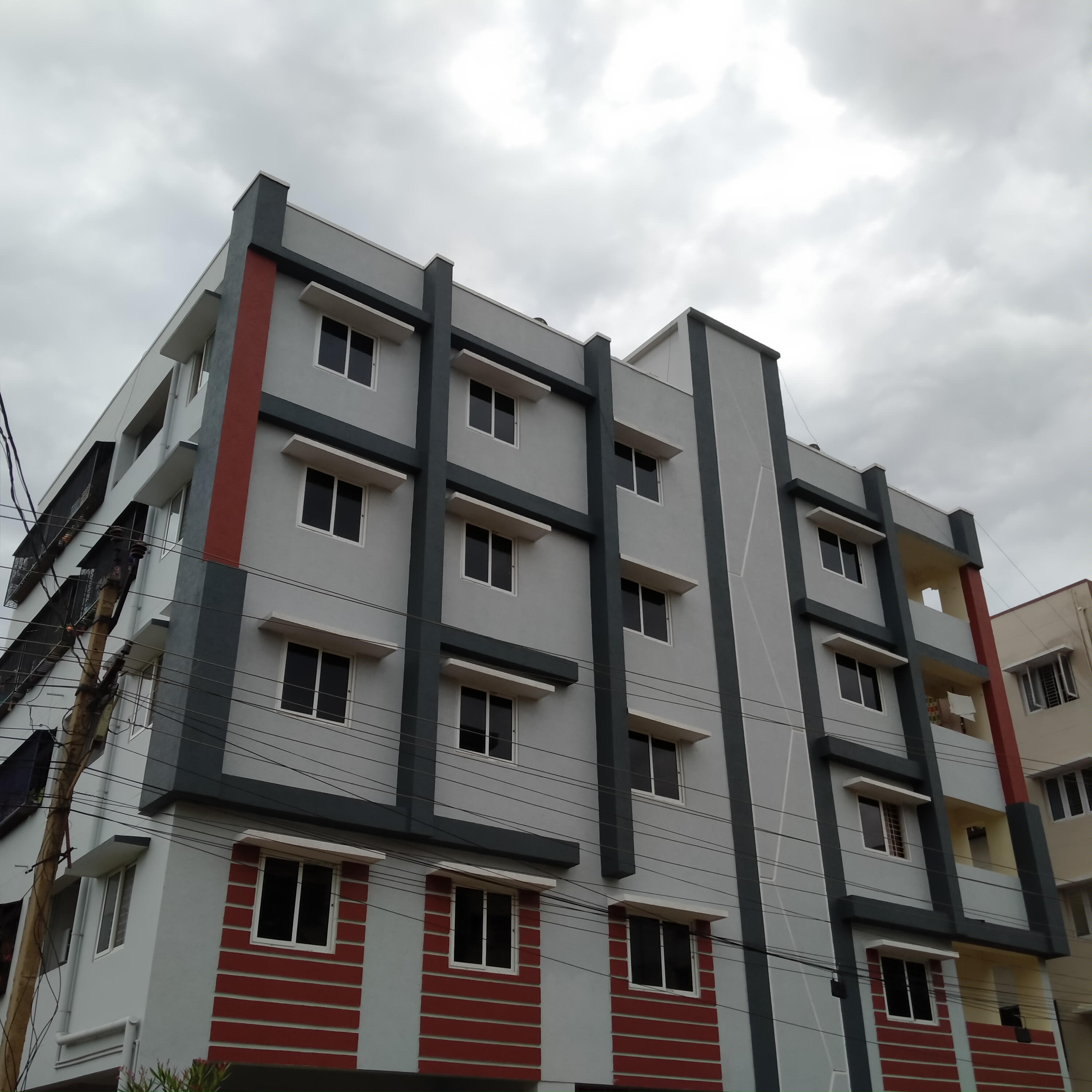 2 BHK East Facing Apartment is available for Sale at Madhruwavada near Gayathri colleage, Vizag